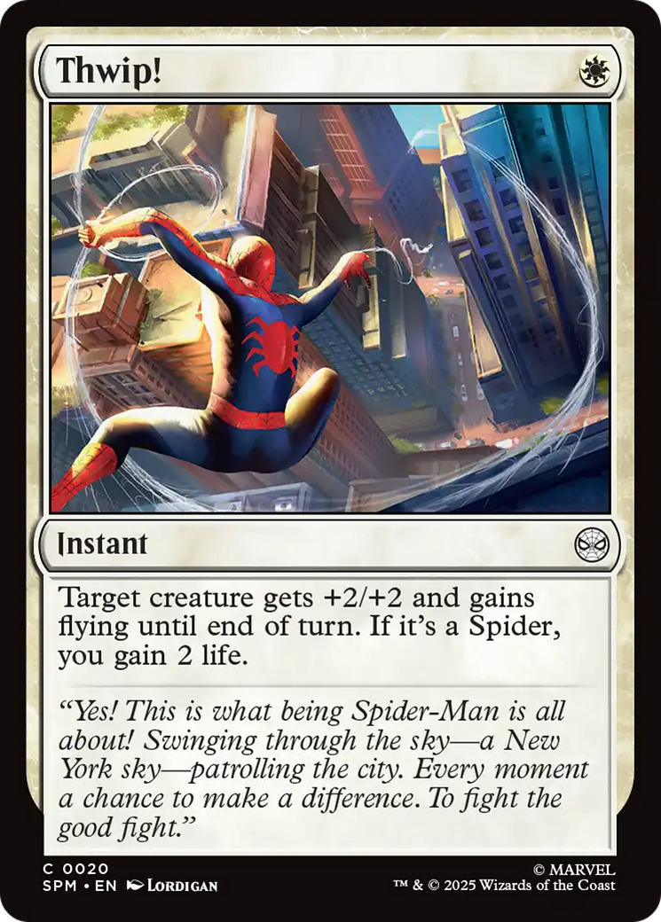 Thwip! [Marvel's Spider-Man] MTG Single Magic: The Gathering | Red Claw Gaming