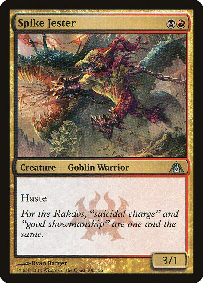 Spike Jester [Dragon's Maze] MTG Single Magic: The Gathering | Red Claw Gaming