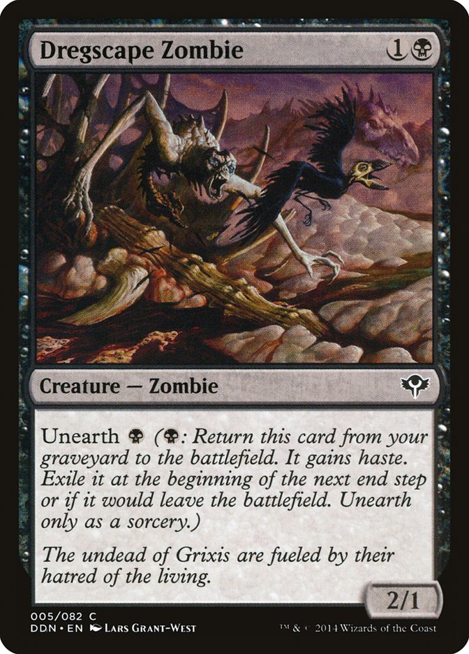 Dregscape Zombie [Duel Decks: Speed vs. Cunning] MTG Single Magic: The Gathering | Red Claw Gaming