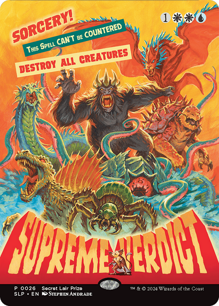 Supreme Verdict [Secret Lair Showdown] MTG Single Magic: The Gathering | Red Claw Gaming