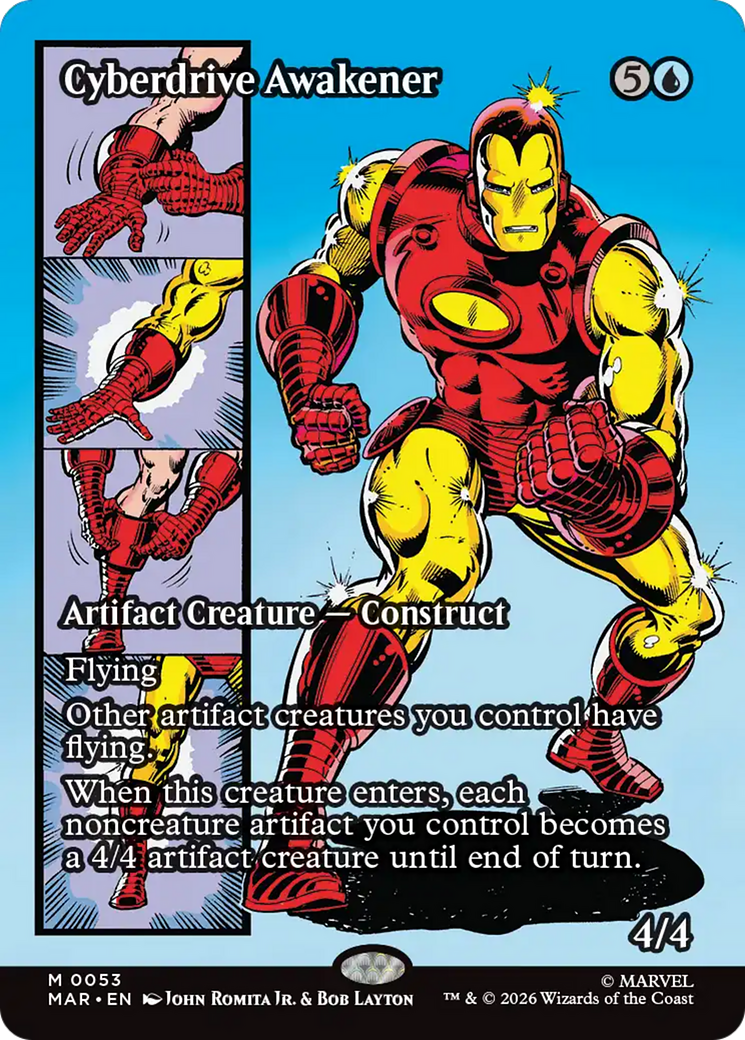 Cyberdrive Awakener (Borderless) [Marvel Universe: Eternal-Legal] | Red Claw Gaming