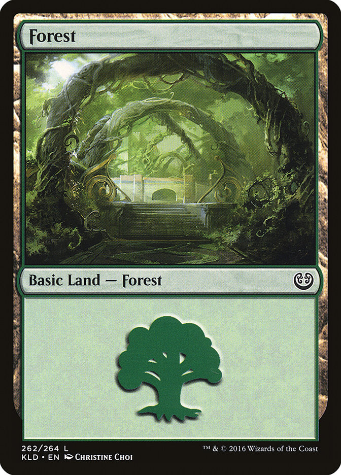 Forest (262) [Kaladesh] MTG Single Magic: The Gathering | Red Claw Gaming