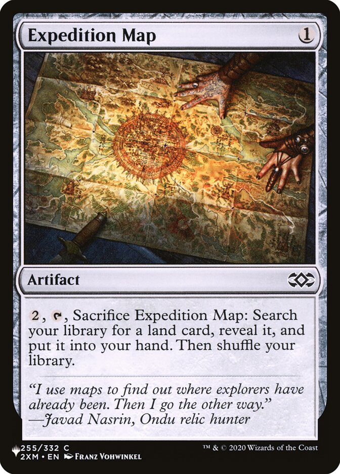 Expedition Map [The List] MTG Single Magic: The Gathering | Red Claw Gaming