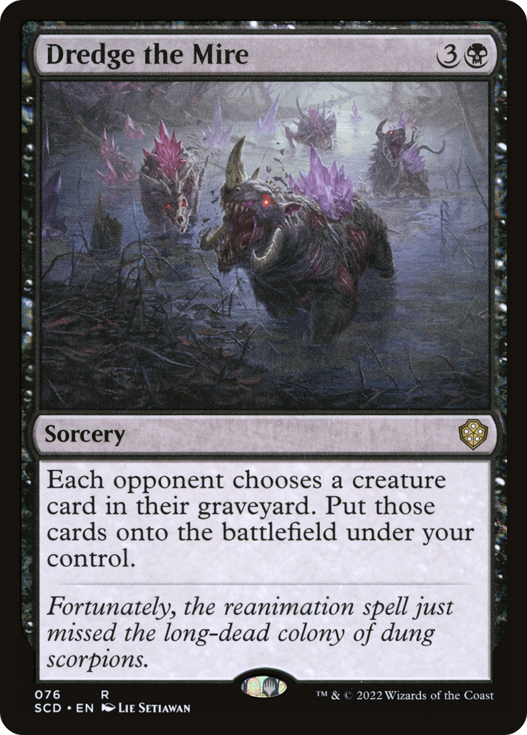 Dredge the Mire [Starter Commander Decks] MTG Single Magic: The Gathering | Red Claw Gaming