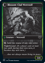 Weaver of Blossoms // Blossom-Clad Werewolf [Innistrad: Double Feature] MTG Single Magic: The Gathering | Red Claw Gaming