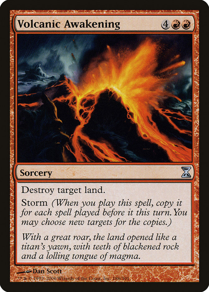 Volcanic Awakening [Time Spiral] MTG Single Magic: The Gathering | Red Claw Gaming