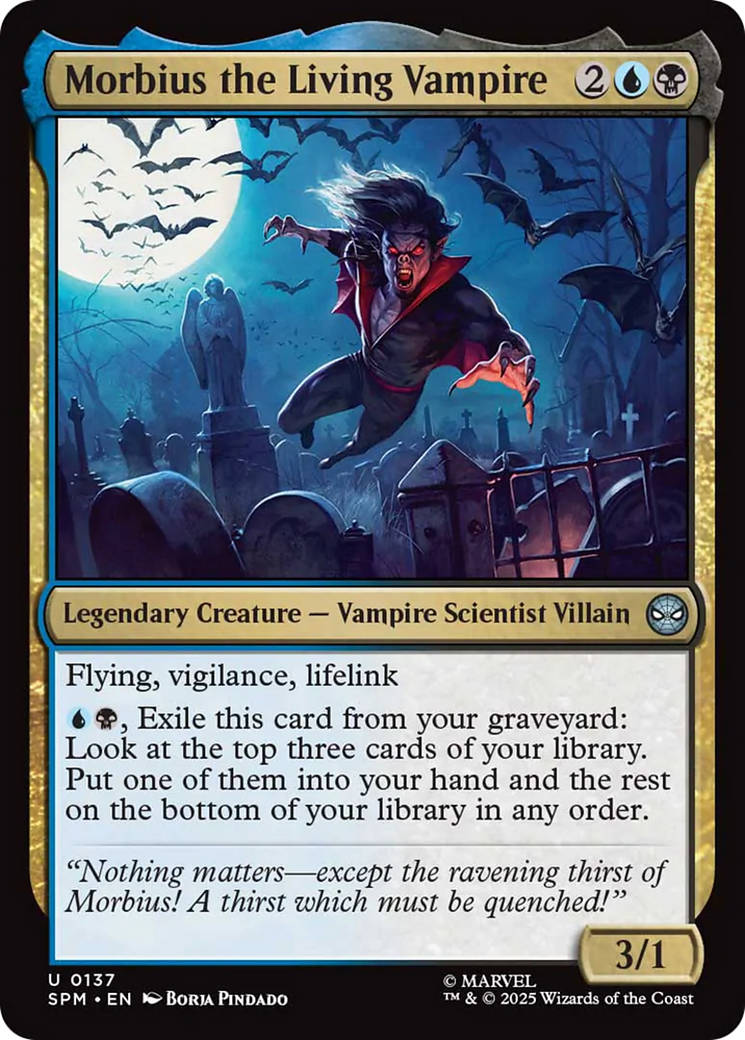 Morbius the Living Vampire [Marvel's Spider-Man] MTG Single Magic: The Gathering | Red Claw Gaming