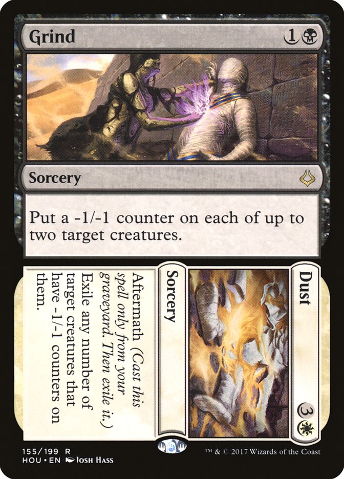 Grind // Dust [Hour of Devastation] MTG Single Magic: The Gathering | Red Claw Gaming