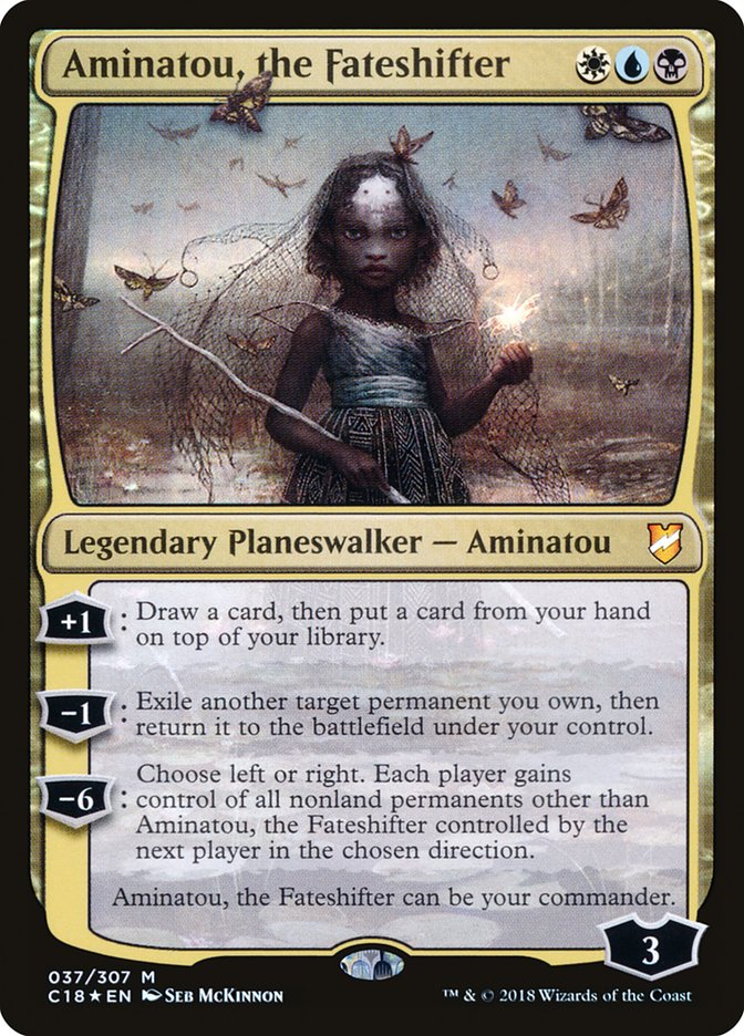 Aminatou, the Fateshifter [Commander 2018] MTG Single Magic: The Gathering | Red Claw Gaming