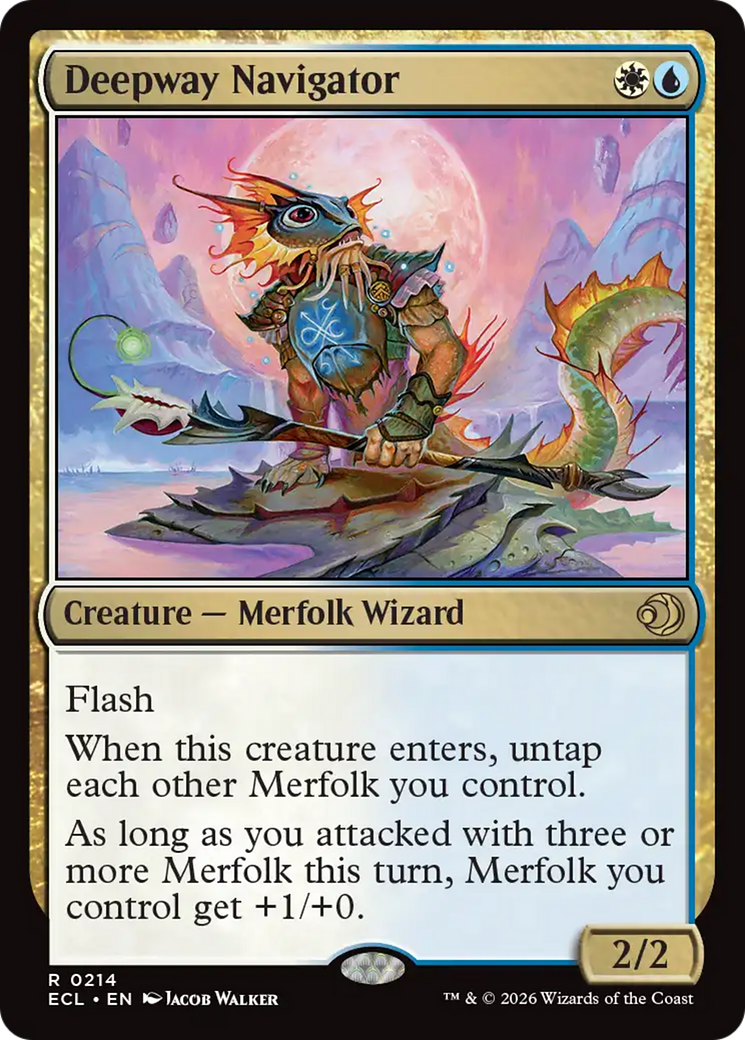 Deepway Navigator [Lorwyn Eclipsed] MTG Single Magic: The Gathering | Red Claw Gaming