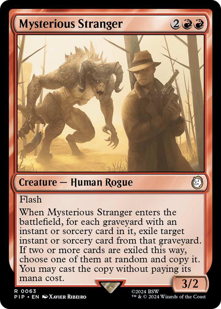Mysterious Stranger [Fallout] MTG Single Magic: The Gathering    | Red Claw Gaming