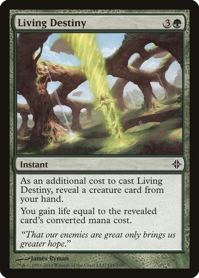 Living Destiny [Rise of the Eldrazi] MTG Single Magic: The Gathering | Red Claw Gaming