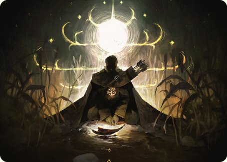Faramir, Field Commander Art Card [The Lord of the Rings: Tales of Middle-earth Art Series] MTG Single Magic: The Gathering | Red Claw Gaming