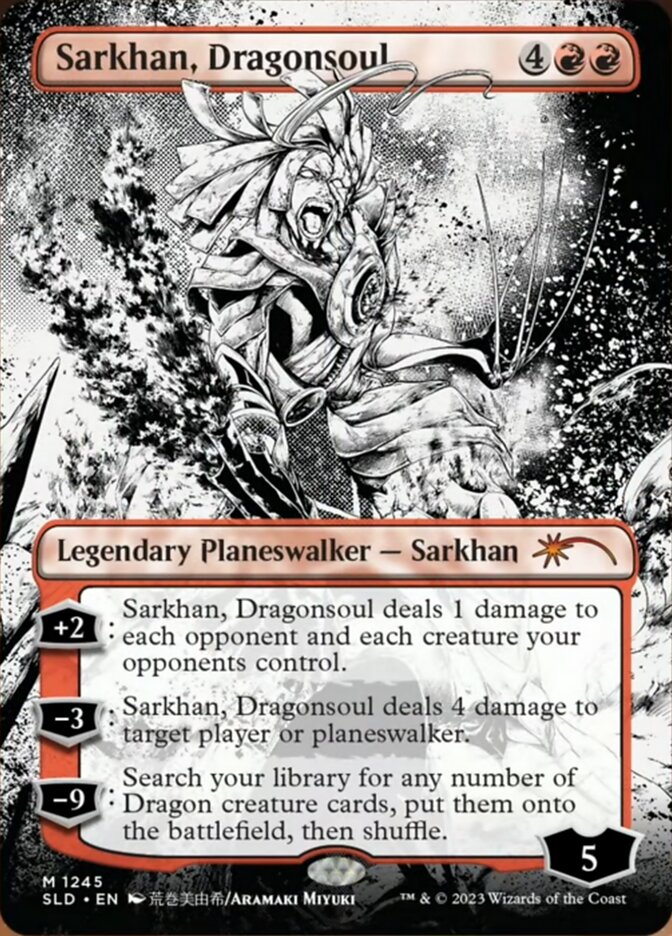 Sarkhan, Dragonsoul (Borderless) [Secret Lair Drop Series] MTG Single Magic: The Gathering | Red Claw Gaming