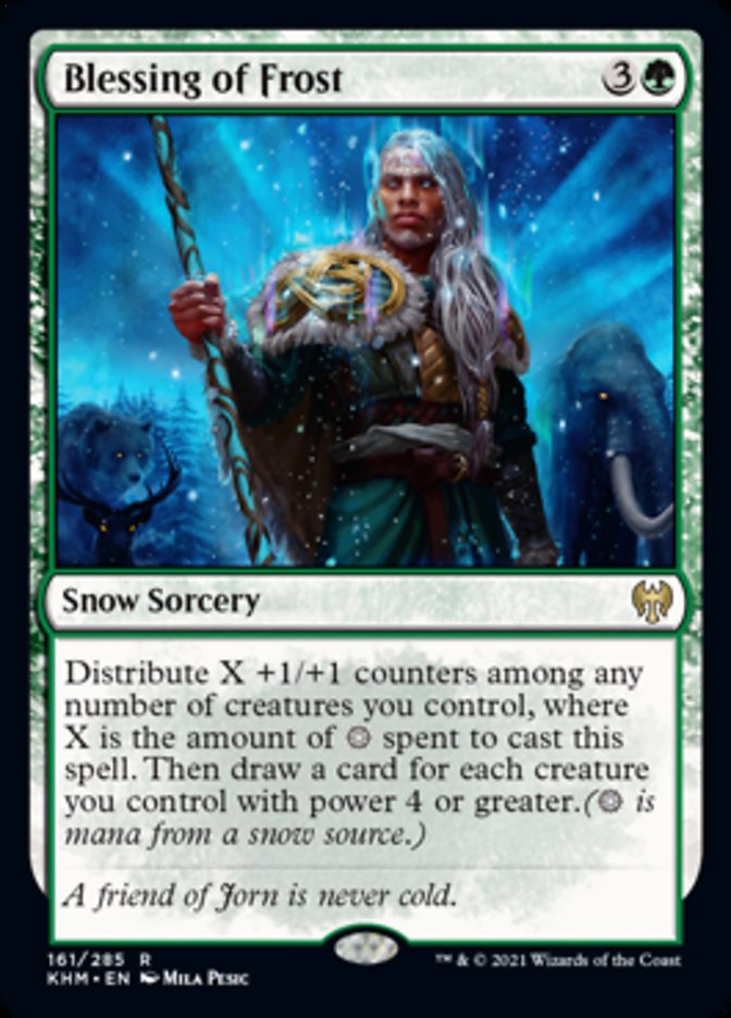 Blessing of Frost [Kaldheim] MTG Single Magic: The Gathering | Red Claw Gaming