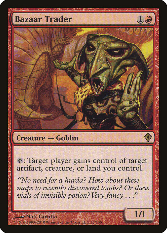 Bazaar Trader [Worldwake] MTG Single Magic: The Gathering | Red Claw Gaming