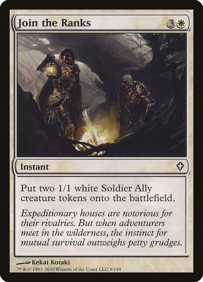 Join the Ranks [Worldwake] MTG Single Magic: The Gathering | Red Claw Gaming