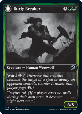 Burly Breaker // Dire-Strain Demolisher [Innistrad: Double Feature] MTG Single Magic: The Gathering | Red Claw Gaming