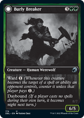 Burly Breaker // Dire-Strain Demolisher [Innistrad: Double Feature] MTG Single Magic: The Gathering | Red Claw Gaming