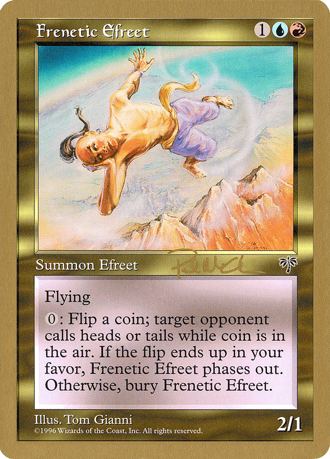 Frenetic Efreet (Paul McCabe) [World Championship Decks 1997] MTG Single Magic: The Gathering | Red Claw Gaming
