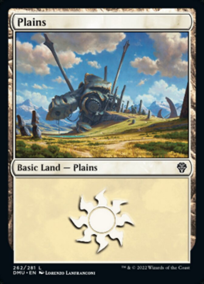 Plains (262) [Dominaria United] MTG Single Magic: The Gathering | Red Claw Gaming
