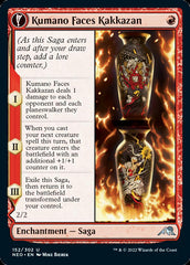 Kumano Faces Kakkazan // Etching of Kumano [Kamigawa: Neon Dynasty] MTG Single Magic: The Gathering    | Red Claw Gaming