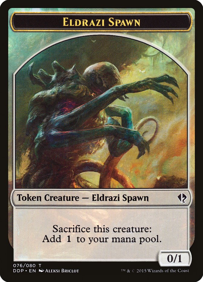 Eldrazi Spawn Token (076/080) [Duel Decks: Zendikar vs. Eldrazi] MTG Single Magic: The Gathering | Red Claw Gaming