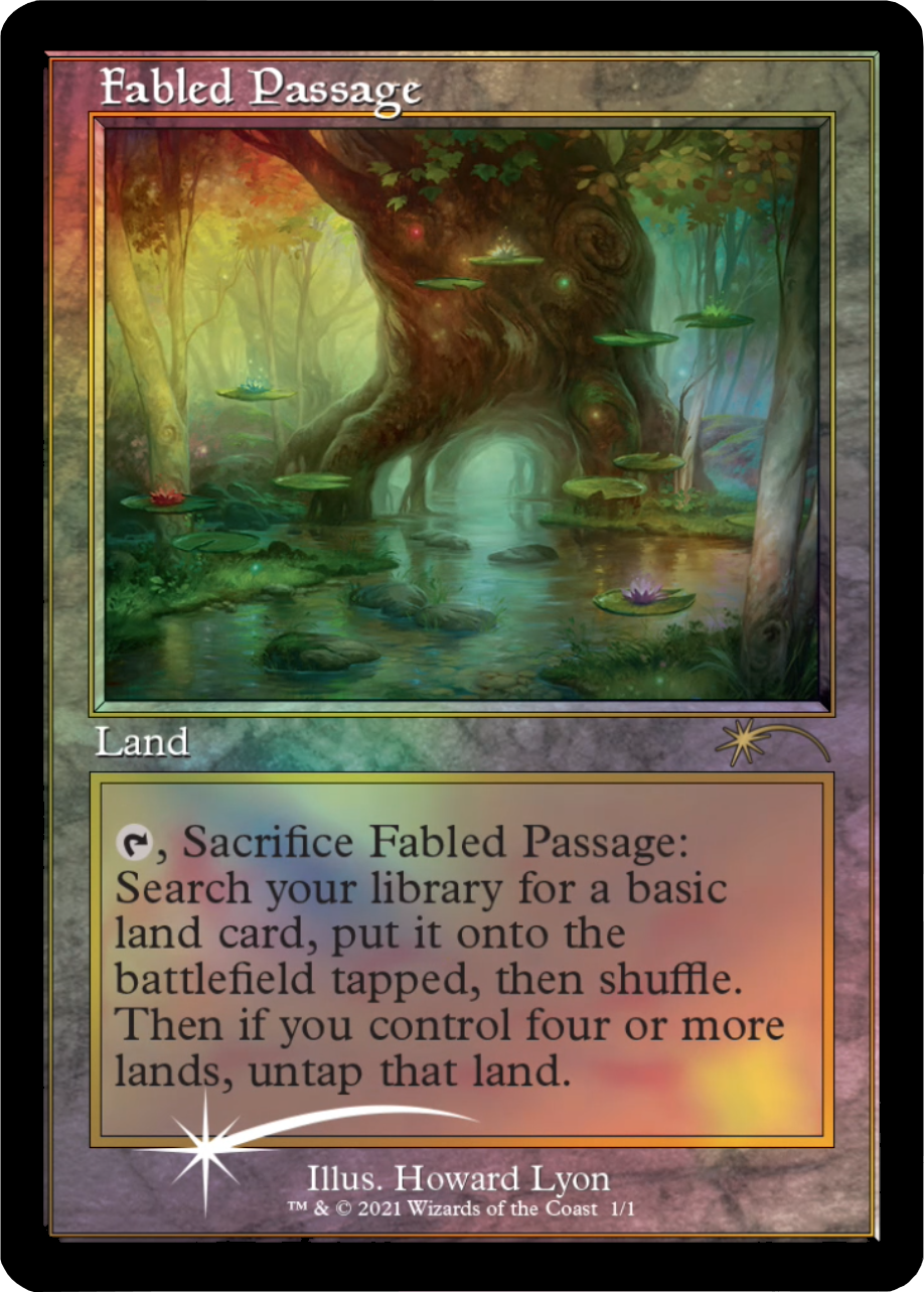 Fabled Passage (Promo) [Wizards Play Network 2021] MTG Single Magic: The Gathering | Red Claw Gaming