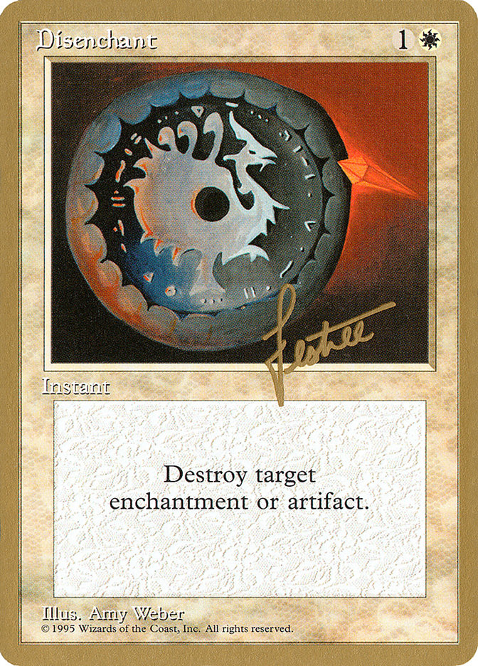 Disenchant (Bertrand Lestree) [Pro Tour Collector Set] MTG Single Magic: The Gathering | Red Claw Gaming