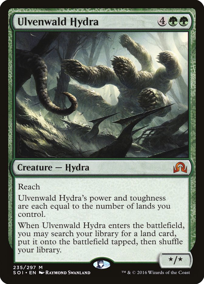Ulvenwald Hydra [Shadows over Innistrad] MTG Single Magic: The Gathering | Red Claw Gaming