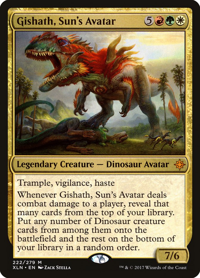 Gishath, Sun's Avatar [Ixalan] MTG Single Magic: The Gathering | Red Claw Gaming