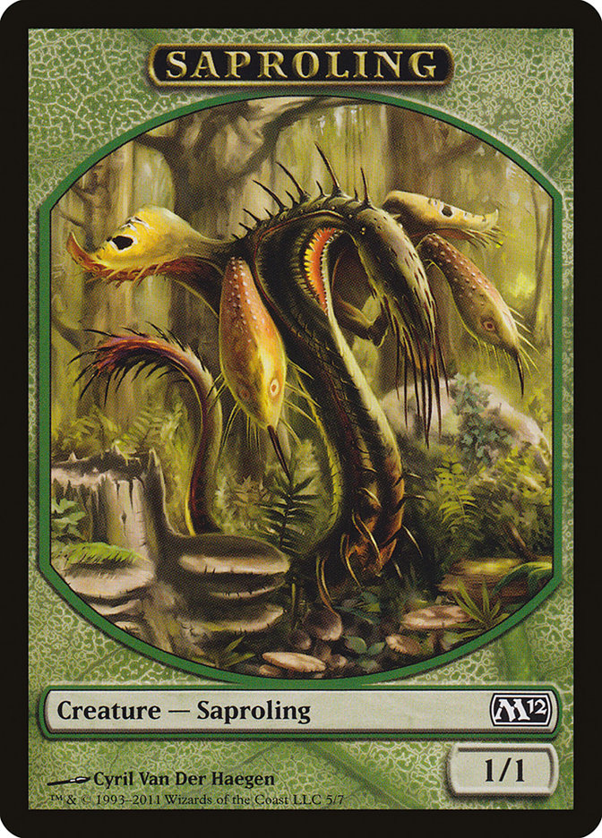 Saproling Token [Magic 2012 Tokens] MTG Single Magic: The Gathering | Red Claw Gaming