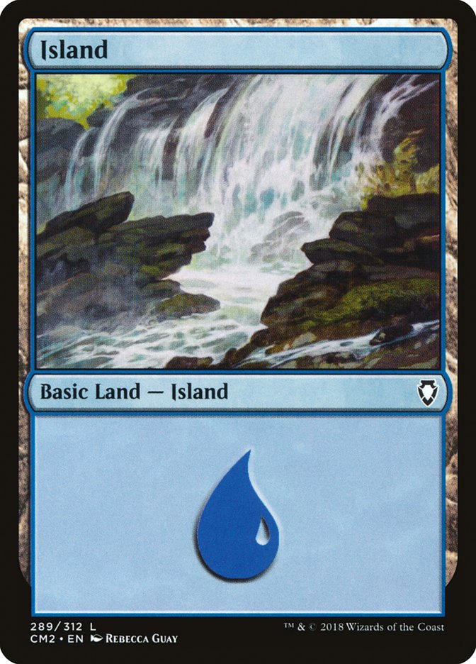 Island (289) [Commander Anthology Volume II] MTG Single Magic: The Gathering | Red Claw Gaming
