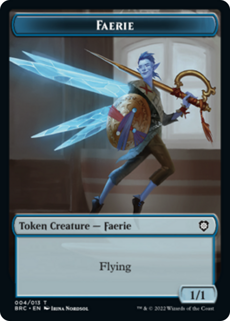Faerie // Thopter (010) Double-Sided Token [The Brothers' War Commander Tokens] MTG Single Magic: The Gathering | Red Claw Gaming