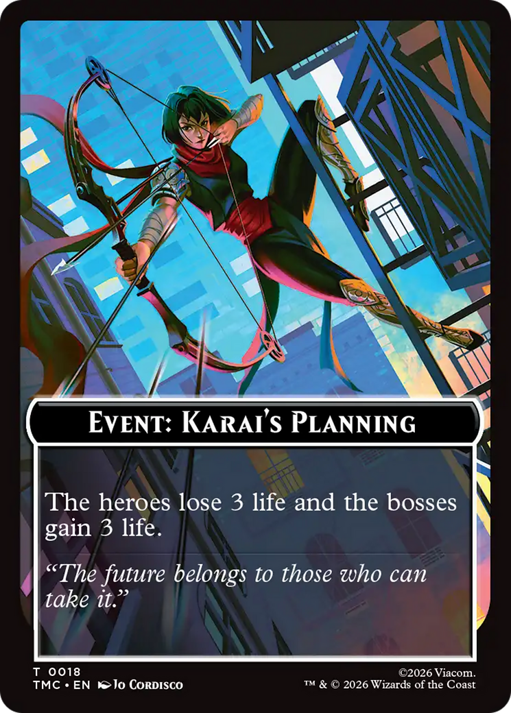 Event: Karai's Planning [Teenage Mutant Ninja Turtles Commander Tokens] MTG Single Magic: The Gathering | Red Claw Gaming