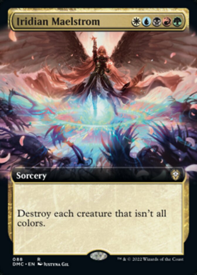 Iridian Maelstrom (Extended Art) [Dominaria United Commander] MTG Single Magic: The Gathering | Red Claw Gaming