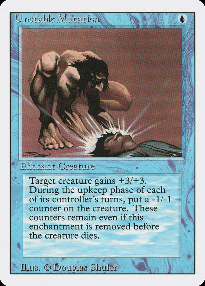 Unstable Mutation [Revised Edition] MTG Single Magic: The Gathering | Red Claw Gaming