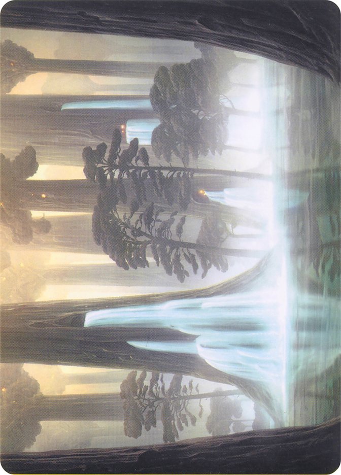 Waterlogged Grove // Waterlogged Grove [Modern Horizons Art Series] MTG Single Magic: The Gathering | Red Claw Gaming