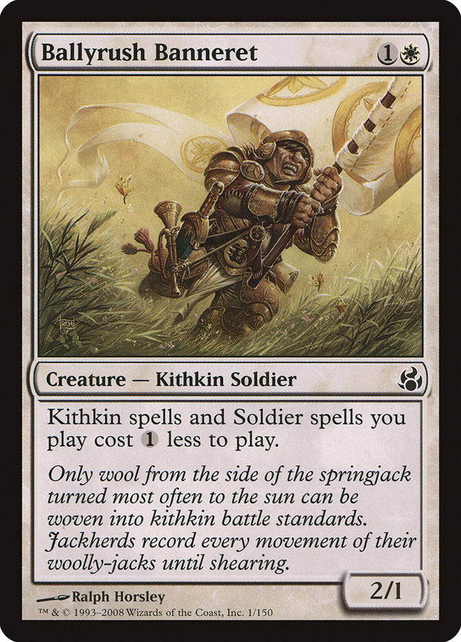 Ballyrush Banneret [Morningtide] MTG Single Magic: The Gathering | Red Claw Gaming
