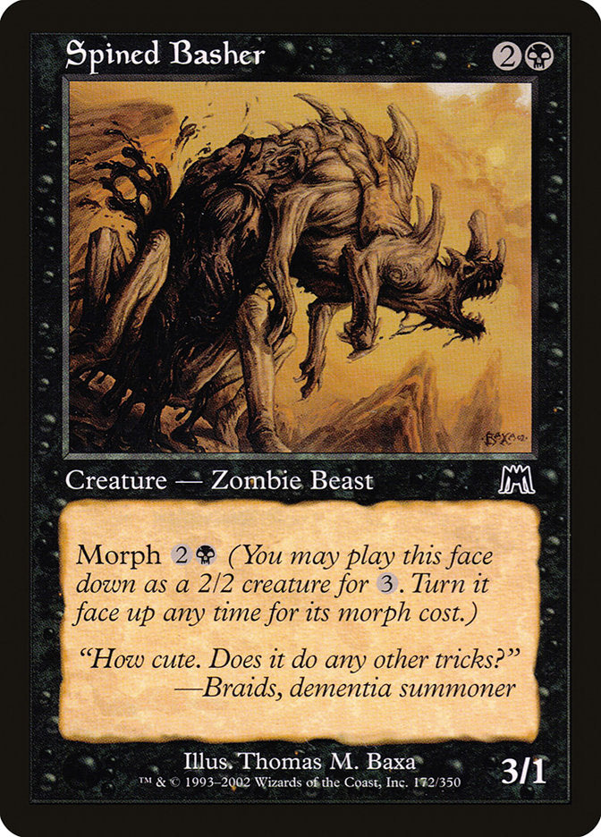 Spined Basher [Onslaught] MTG Single Magic: The Gathering | Red Claw Gaming