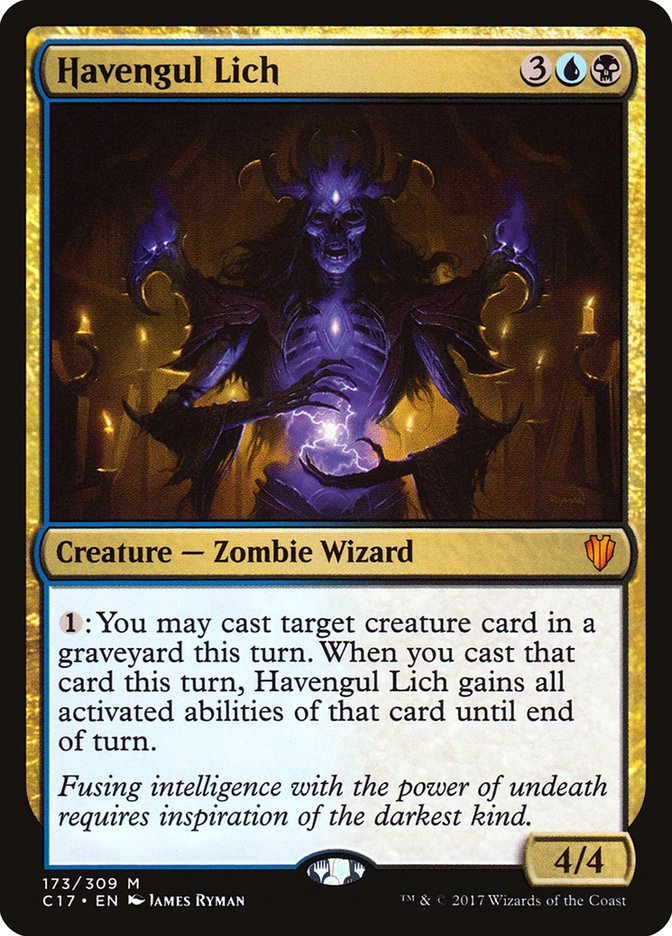 Havengul Lich [Commander 2017] MTG Single Magic: The Gathering | Red Claw Gaming