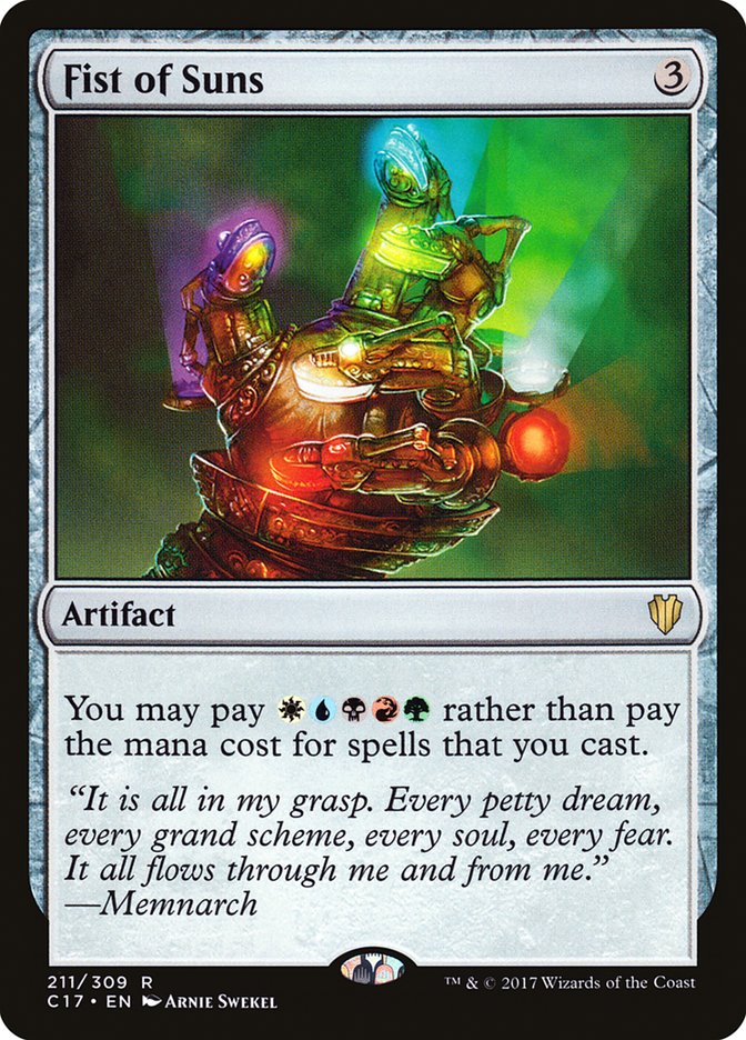 Fist of Suns [Commander 2017] MTG Single Magic: The Gathering | Red Claw Gaming