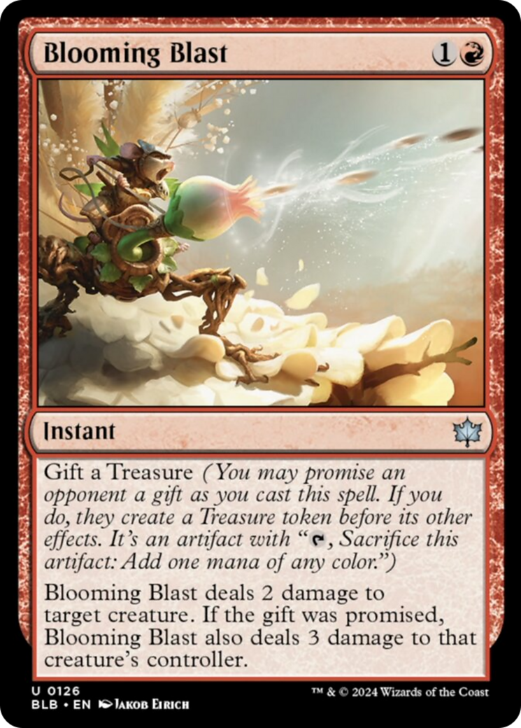 Blooming Blast [Bloomburrow] MTG Single Magic: The Gathering | Red Claw Gaming