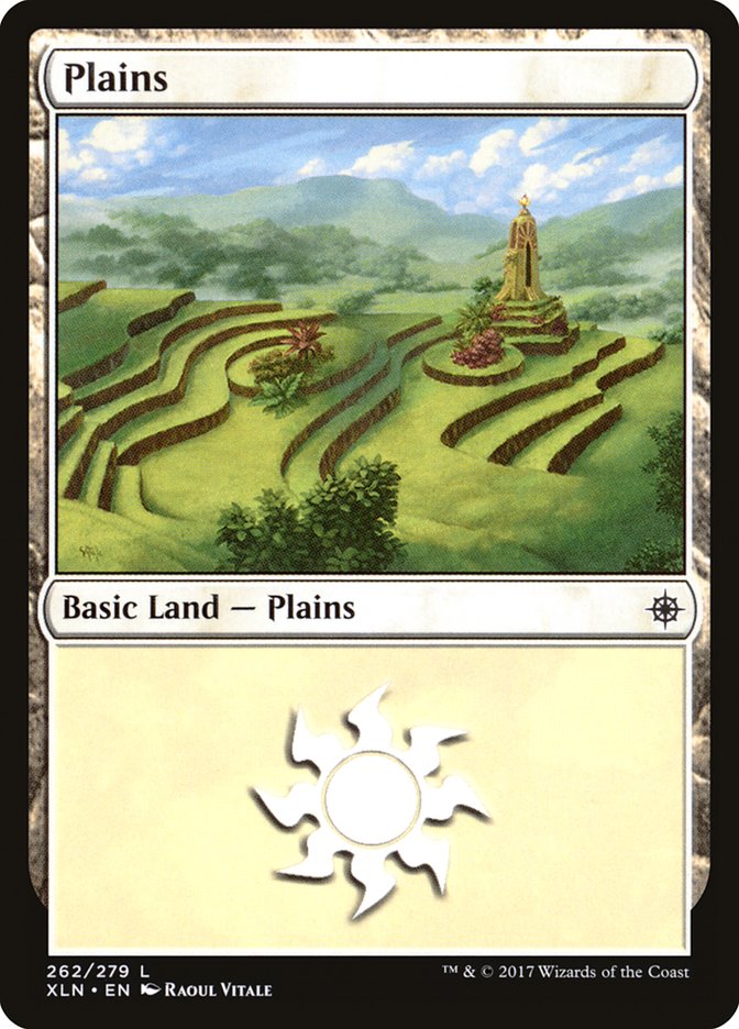 Plains (262) [Ixalan] MTG Single Magic: The Gathering | Red Claw Gaming