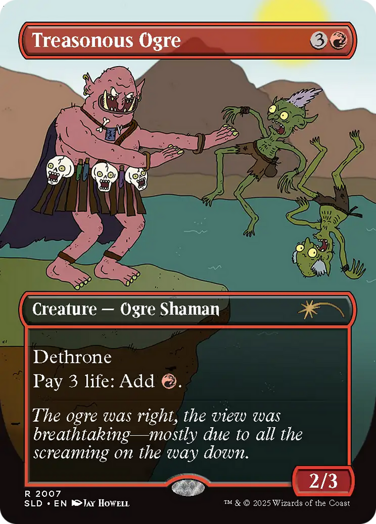 Treasonous Ogre [Secret Lair Drop Series] MTG Single Magic: The Gathering | Red Claw Gaming