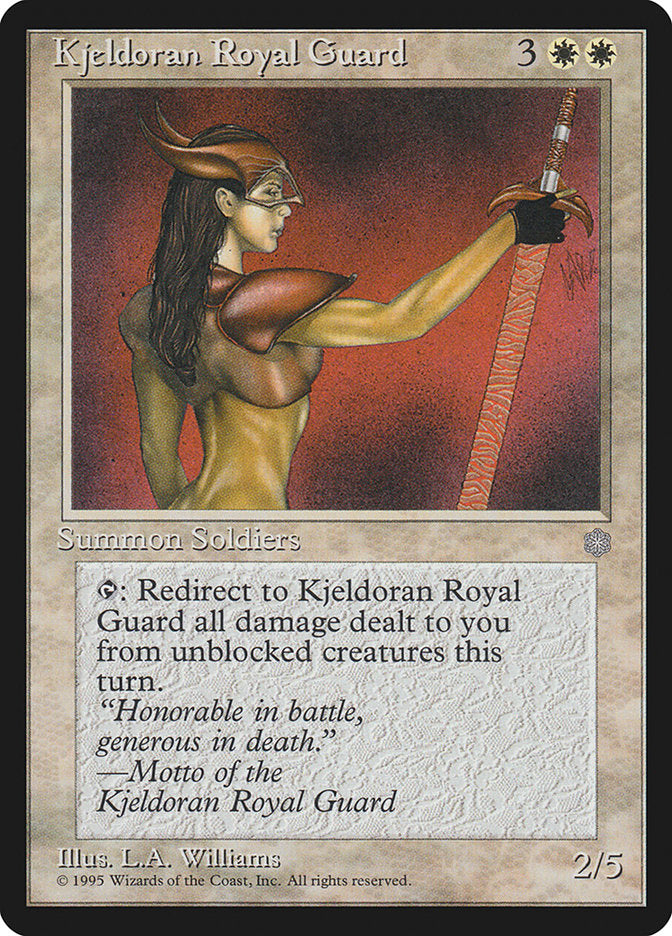 Kjeldoran Royal Guard [Ice Age] MTG Single Magic: The Gathering | Red Claw Gaming