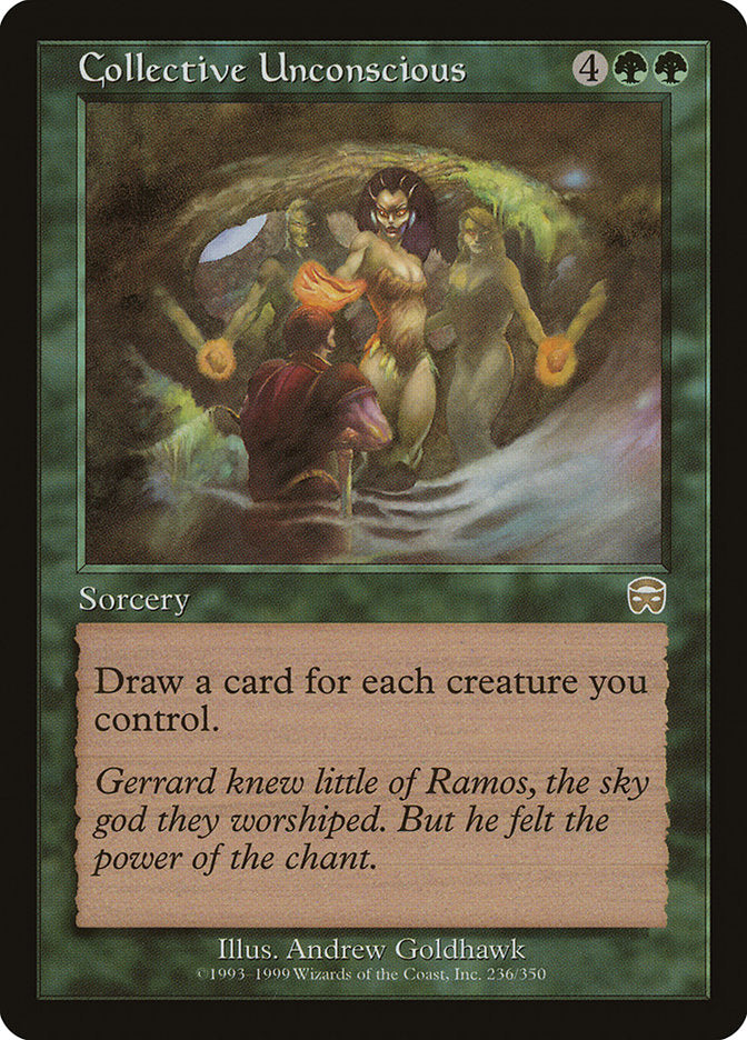 Collective Unconscious [Mercadian Masques] MTG Single Magic: The Gathering | Red Claw Gaming