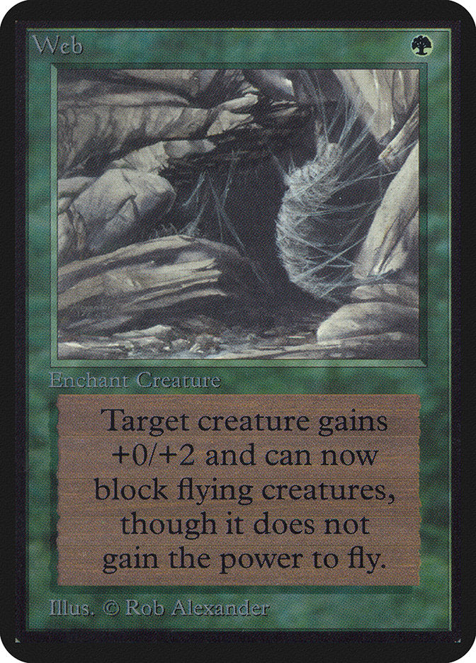 Web [Alpha Edition] MTG Single Magic: The Gathering | Red Claw Gaming