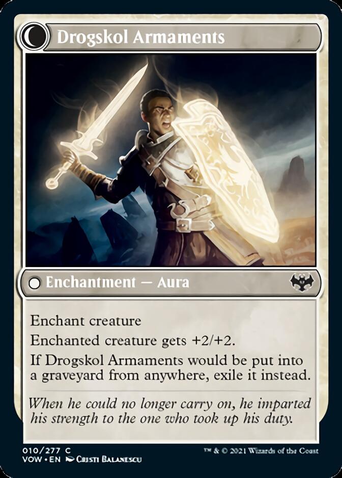 Drogskol Infantry // Drogskol Armaments [Innistrad: Crimson Vow] MTG Single Magic: The Gathering | Red Claw Gaming