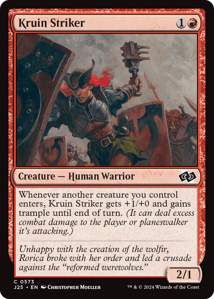 Kruin Striker [Foundations Jumpstart] MTG Single Magic: The Gathering | Red Claw Gaming